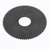 uxcell スリッティングソー　スリッティングソウブレード　ハンドツール　80mm x 22mm x 0.8mm 72ペグ歯 HSS