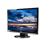 ASUS VW246H - LCD display - TFT - 24 - widescreen - 1920 x 1080 - 300 cd/m2 - 20000:1 (dynamic) - 2 ms - 0.27 mm - HDMI, DVI-D, VGA - speakers - black