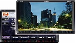 ECLIPSE AVN726T Multimedia Navigation Receiver for Toyota Specific Vehicles/7-Inch Wide Screen/Built-in Bluetooth Wireless Technology