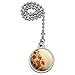 GRAPHICS & MORE Christmas Holiday Tree Laughter Cheer Ceiling Fan and Light Pull Chain