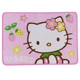 Helllo Kitty Area Rug: Flower