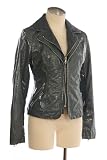 FAUX LEATHER BIKER JACKET
