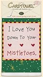 Fiddler's Elbow - MISTLETOES CARDTOWEL