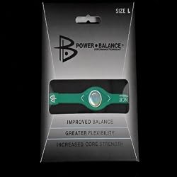 Power Balance Silicone Wristband Bracelet --(Color:green; Size: M)
