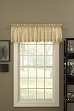 Elegance Sheer Voile Gold Valance, 60