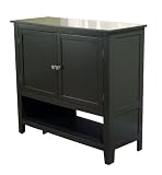 Target Marketing Systems Montego Buffet, Black