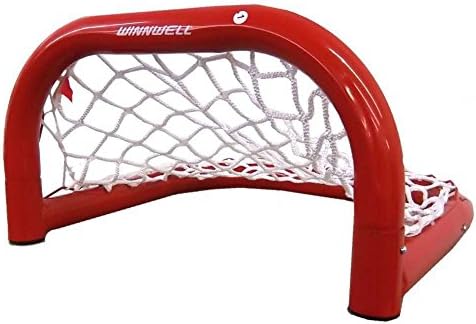 Winnwell Heavy Duty 14" Hockey Skill Net, Easy Snap-Clip Assembly with 1.5" Posts & Polyester Mesh