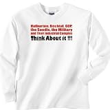 Think about it - Politics and Elections Crew Neck Sweatshirt