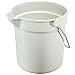 Impact 5510 Gray Deluxe Heavy-Duty Bucket, 10 qt Capacity, 10-1/4" Height x 10-5/8" Depth