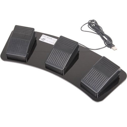 サンコー USB足踏みスイッチ(トリプル) USFOTS3S <34697>