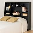 Prepac Sonoma Black Tall Double/Queen Headoboard