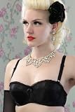 What Katie Did L6030 Glamour Shape Wear Black Underwired Bra