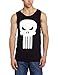 Marvel Men's Punisher Plain Jane Tanktop