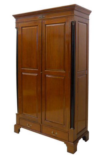 Hochwertiger Kleiderschrank im Empire Stil Mahagoni