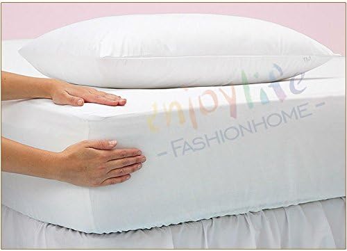 2016 Cheapest Size 160X200cm Smooth Waterproof Mattress Protector For Box Spring Mattress Cover BedBug Proof and Hypoallergenic