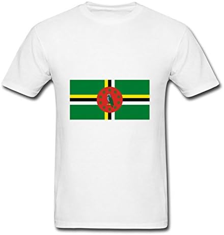 Styling Dominica Color Men Organic Cotton Short-sleeve Fitted Funny Size T-shirt