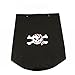 Adorox Polyester Pirate Skull Loot Backpacks Birthday Party Favors (Black (12 Bags))