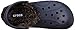 Crocs Unisex Baya Heathered Lined Clog ( Men's 11, Women's 13 Medium, Navy/Black)