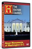DVD : Great Monuments of Washington D.C.- The History Channel (The White House, the Presidential Memorials, War Memorials