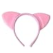 Crazy Night Cute Cat Ears Headband Costume Favors Accessories (Pink)