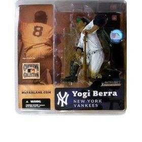 Yogi Berra New York Yankees Soft Cap Variant Chase Alternate McFarlane MLB Cooperstown Collection Series One Action Figure