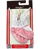 : Dolly and Dimples Pink Mary Jane Socks 6m-12m