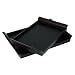 Maderia Tray Set of 2- Dark Brown