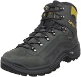 Lowa Mens Renegade II GTX Mid Hiking Boot,Grey/Yellow,13 M US