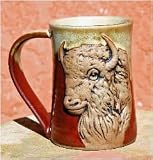 Buffalo Wildlife Coffee Mug 24 oz Cream Tankard
