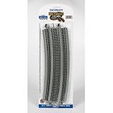 Bachmann Trains Snap-Fit E-Z Track 35.50� Radius 18 Degree Curved Track (5 card) by Bachmann