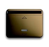 Busch-Jaeger 6066-21-102 IR-Bedienelement mit Aufdruck, beleuchtet bronze 6066-21-102
