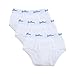 Feathers Boys Solid White Snug Fit Tagless Briefs Underwear - (3/Pack)