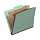Globe-Weis Classification Folder, Legal Size, 1 Divider, Green, (PU44 GRE)