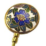 BLUE FLORAL ENAMEL VINTAGE STYLE HAND BAG HOOK HOLDER 41YIxoRc79L. SL160 BLUE FLORAL ENAMEL VINTAGE STYLE HAND BAG HOOK HOLDER