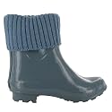 F41 Ladies Grey Ankle Cardi Wellington Boots Size 4