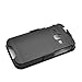 For Samsung Galaxy Rugby Pro I547 Hard Back Case + Holster Belt Clip Stand Black