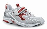 Diadora 7120 Laufschuh Mythos Samurai Evo, Größe 10, weiß/rot/silber