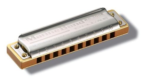 Hohner Marine Band Deluxe Harmonica, Key of C