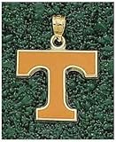 Logo Art Tennessee Volunteers 10K Gold Team Font 5/8 Pendant
