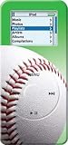 Baseball - Apple iPod nano 1G (1st Generation) 1GB 2GB 4GB Hard Case iJacket - Shock Absorbent Hard Protective Faceplate Cover + FREE Screen & Surface Protector + FREE Lanyard