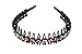 Yeshan Rhinestone and Crystal Teeth Comb Plastic Hairband Hair Hoop Headband for Women,Multicolor by Yeshan