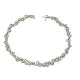 Sterling Silver DNA Necklace, 16