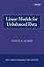 Linear Models for Unbalanced Data (Wiley Series in Probability and Statistics)