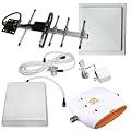 Wireless Extenders zBoost YX610 Dual Band PCS and Cellular 800/1900 MHz 60db Amplifier Repeater Signal Booster Kit