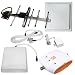 Wireless Extenders zBoost YX610 Dual Band PCS and Cellular 800/1900 MHz 60db Amplifier Repeater Signal Booster Kit