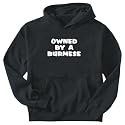 SWEATSHIRT BLACK " OWNED BY BURMESE "