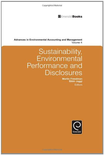 Sustainability - Environmental Performance and Disclosures (Advances in Environmental Accounting & Management) (Advances in Environmental Accounting and Management)