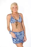 Lotus: Underwire Full coverage Top: Women's Swimsuit Separate by Blue Sky Swimwear