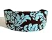 Bohemian Dandy Damask, Pure Elegance, Hot Cocoa and Turquoise Blend, Michael Miller Fabric, Beautiful Headband