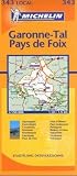 Michelin Ariege, Haute-Garonne: Includes Plans for Foix, Toulouse (Michelin Local France Maps) (French Edition)
